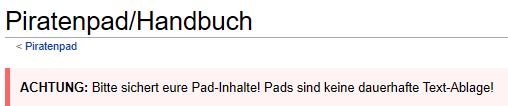 Piratenpad